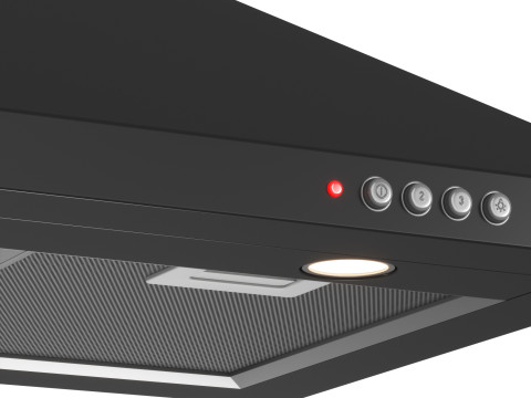 Bosch Wall-mounted cooker hood 90 cm Modèle 3D