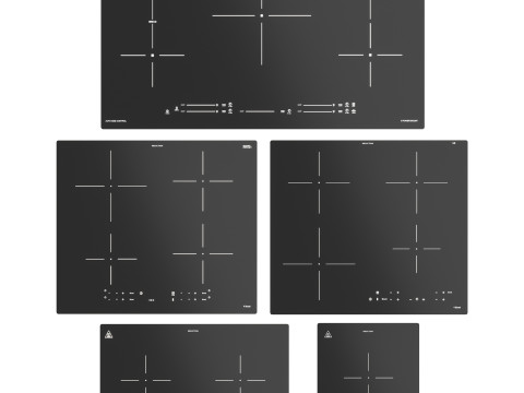 Ikea Induction cooktop 3D Model