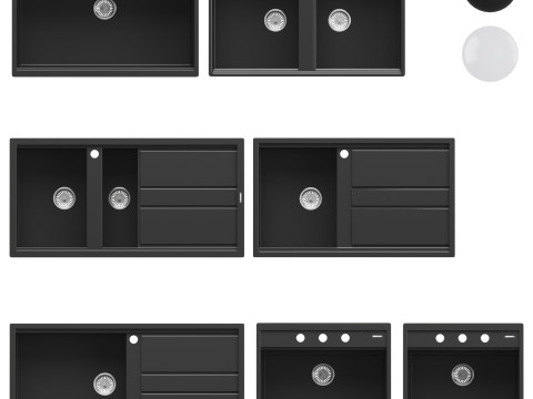 OMOIKIRI sink collection03 3D 模型
