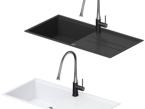 OMOIKIRI sink collection03 3D Model