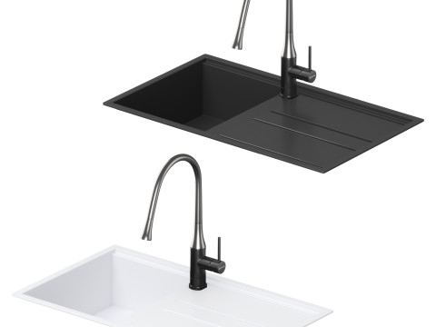OMOIKIRI sink collection03 3D Model