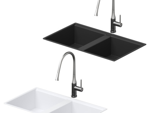 OMOIKIRI sink collection03 3D Model