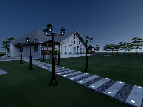 Stunning Beachfront Property Perfect for Resorts and Luxury Development Modelo 3D