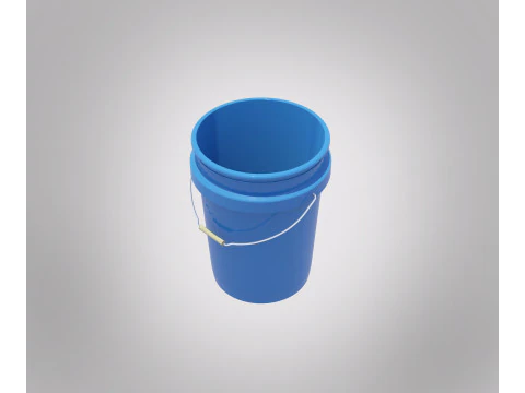 Balde de 5 gal&otilde;es - pl&aacute;stico Modelo 3D
