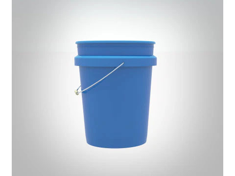 5 Gallon Bucket - Plastic 3D Model