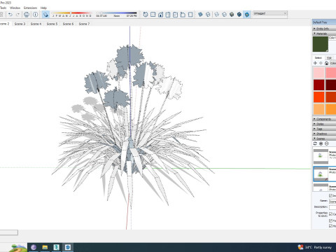 Agapanthus Africanus 3D Model