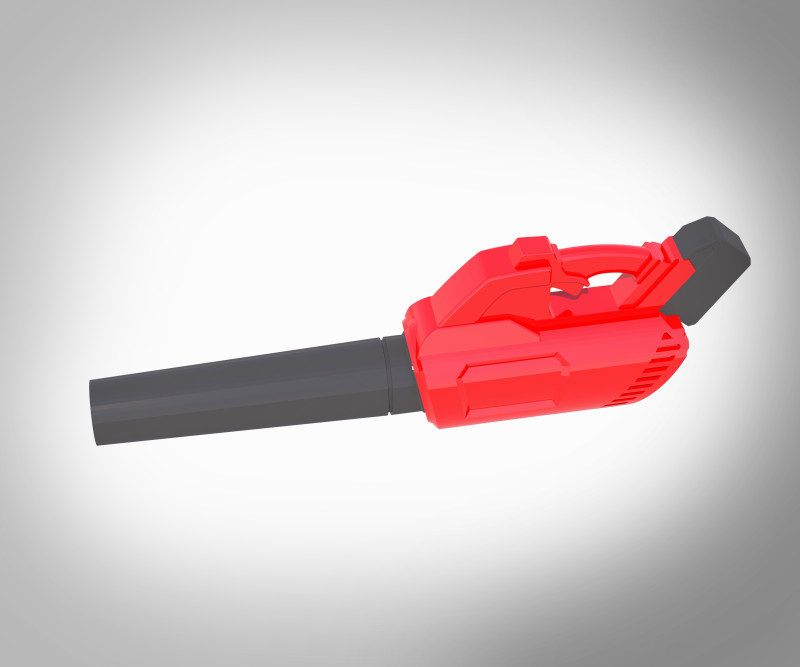 Air Blower Model 3D .c4d .max .obj .3ds .fbx .stl .blend