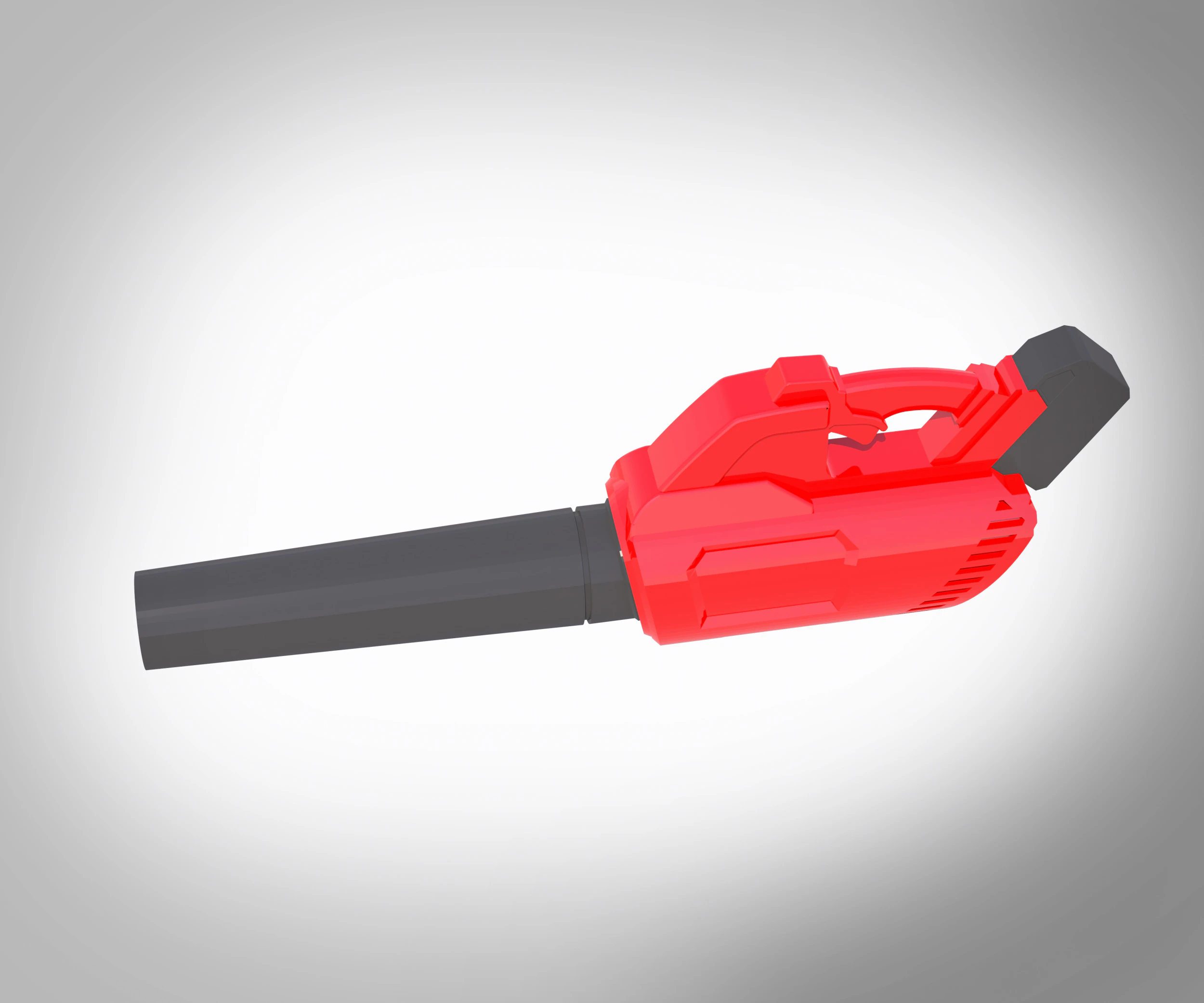 Air Blower 3D Model .c4d .max .obj .3ds .fbx .stl .blend 