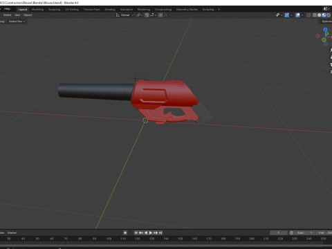 Air Blower Model 3D