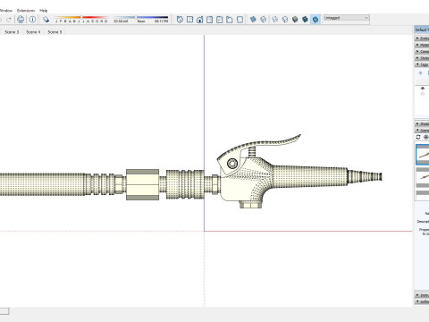 Air Nozzle Sprayer Modelo 3D