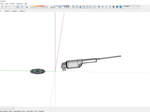 Angle Grinder-Diamond Blade 3D Model