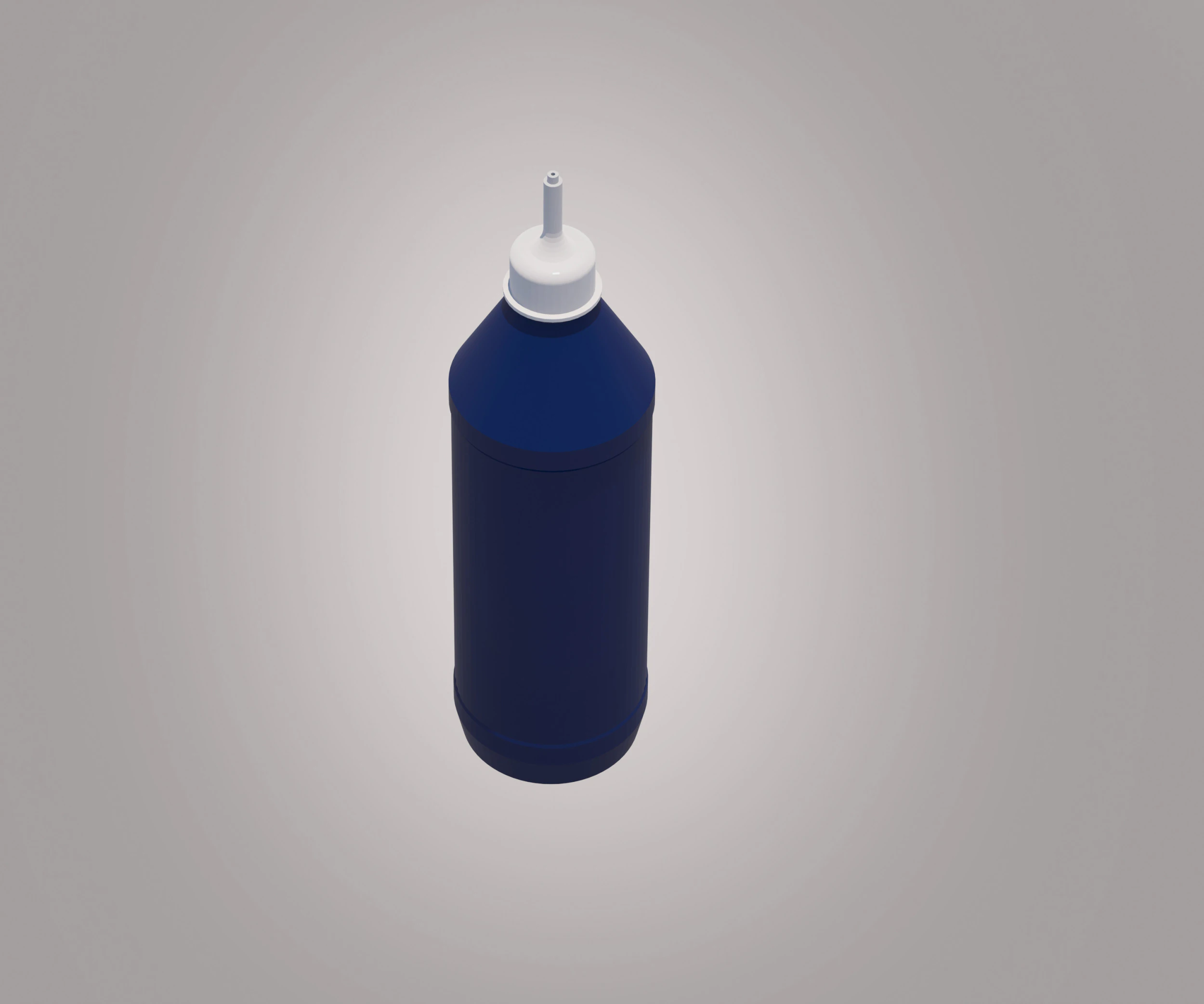 Glue Bottle 3D Model .c4d .max .obj .3ds .fbx .stl .blend 