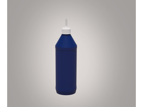 Glue Bottle Model 3D