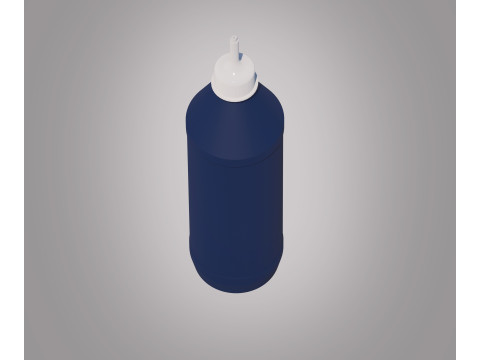Glue Bottle Model 3D