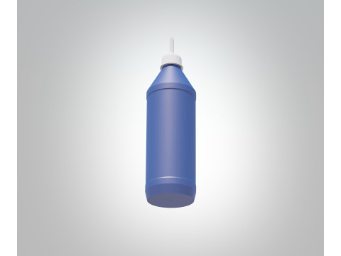 Glue Bottle Model 3D