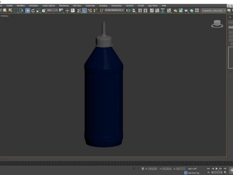 Glue Bottle 3D Model