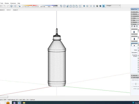 Glue Bottle 3D Model