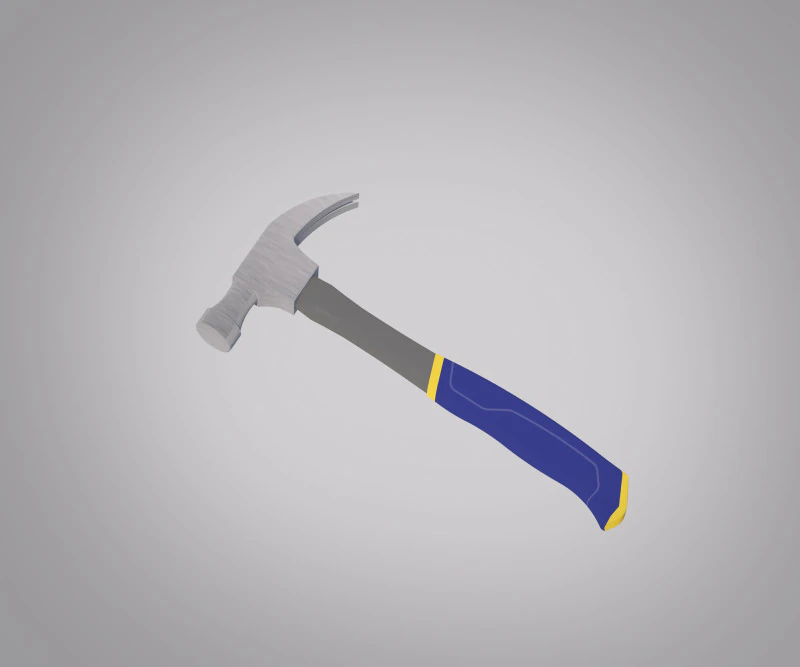 Martelo Modelo 3D .c4d .max .obj .3ds .fbx .stl .blend 