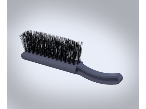 Hand Brush 3D Model
