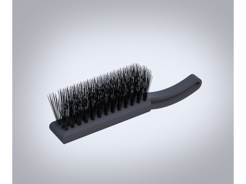 Hand Brush Model 3D