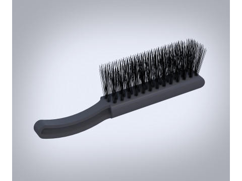 Hand Brush Model 3D