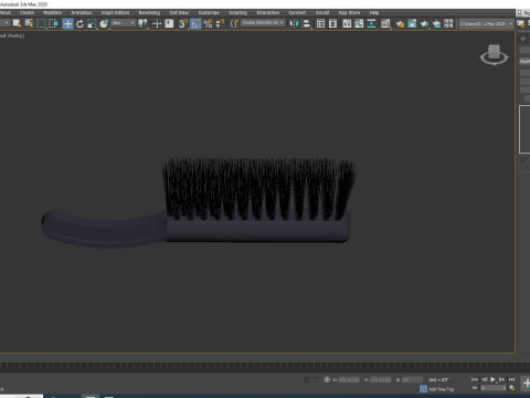 Hand Brush Model 3D