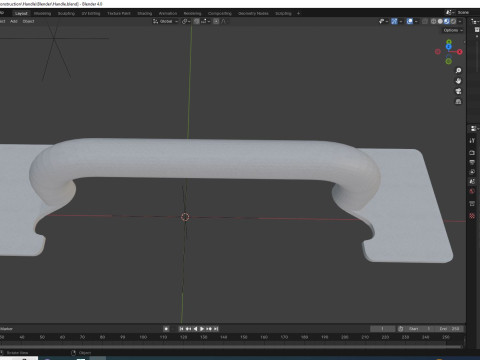 Handle - Metal 3D Модель