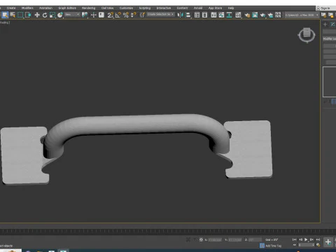 Handle - Metal 3D Model
