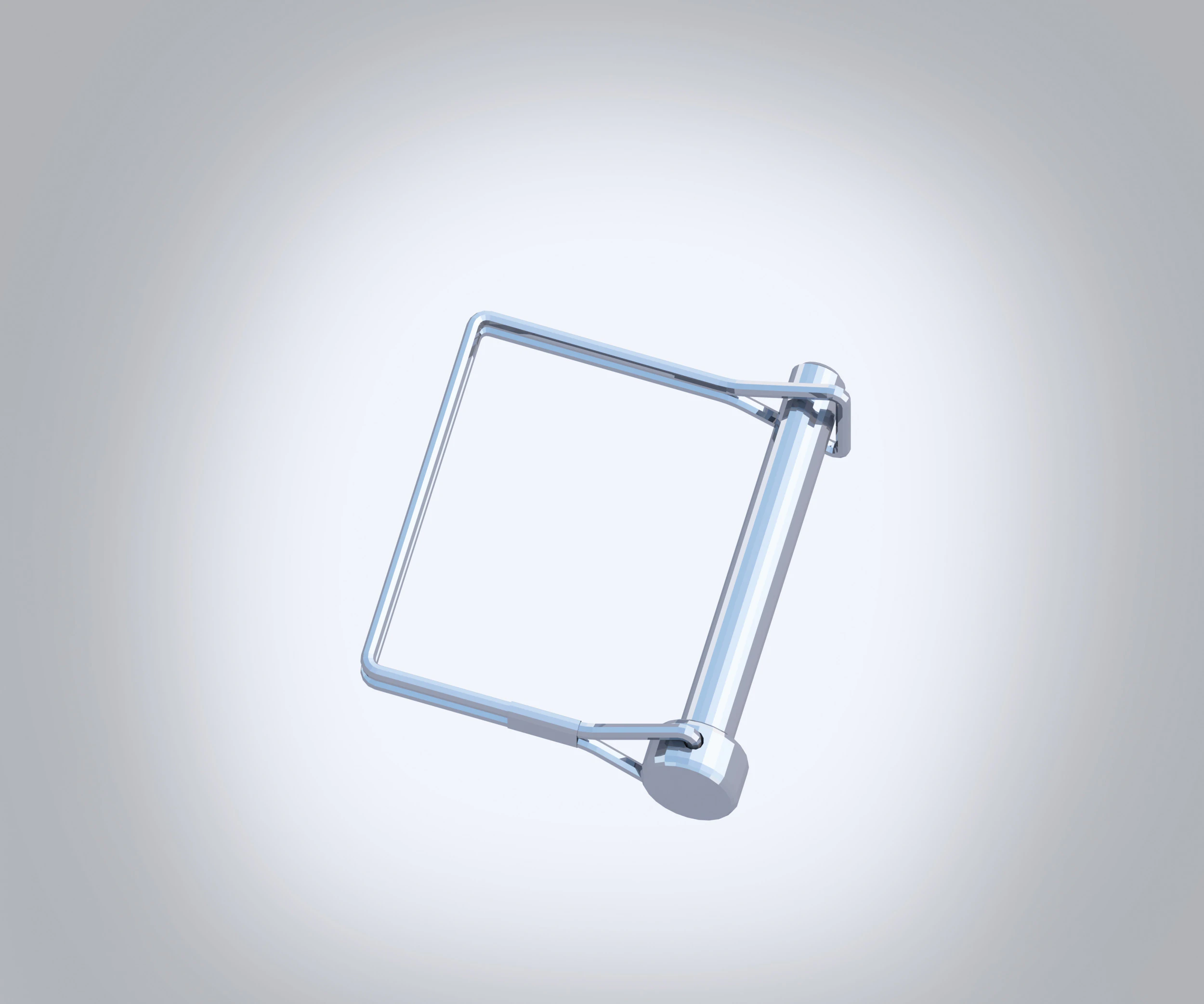 Hitch Pin 3D Model .c4d .max .obj .3ds .fbx .stl .blend