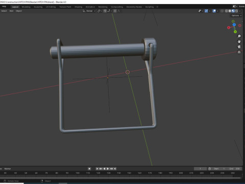 Hitch Pin Model 3D