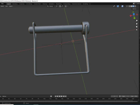 Hitch Pin 3D Model
