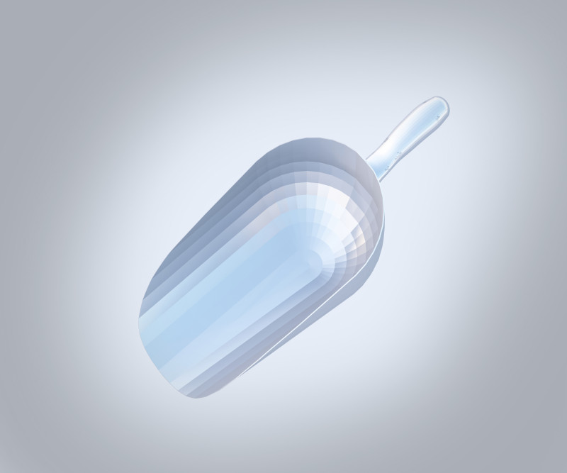 Ice Scoop 3D Model .c4d .max .obj .3ds .fbx .stl .blend 