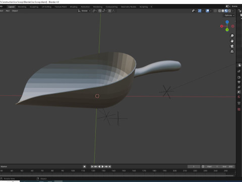 Ice Scoop 3D Model