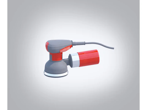 Szlifierka oscylacyjna Model 3D