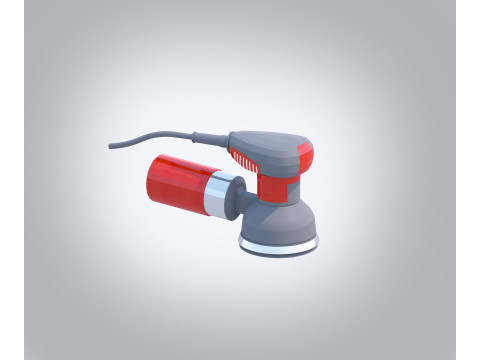Orbital Sander 3D Model