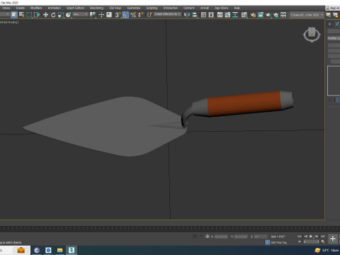 Pointing Trowel 3D Модель