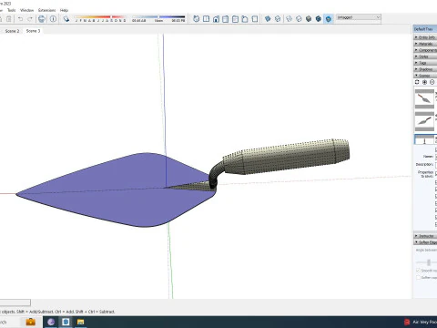 Pointing Trowel 3D Model