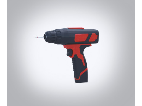Power Drill Model 3D