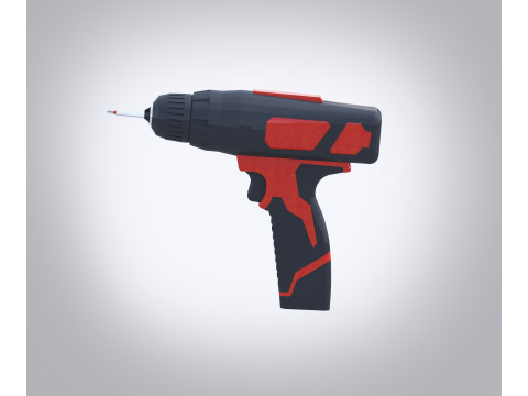 Power Drill Model 3D