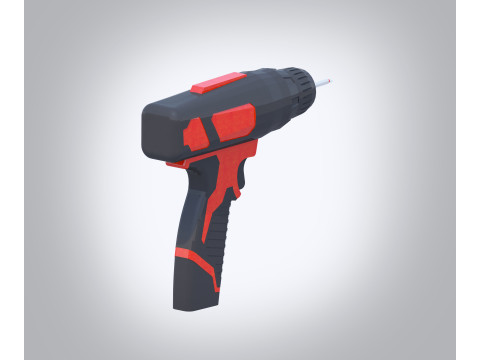 Power Drill Model 3D
