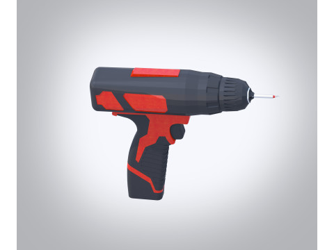 Power Drill Model 3D