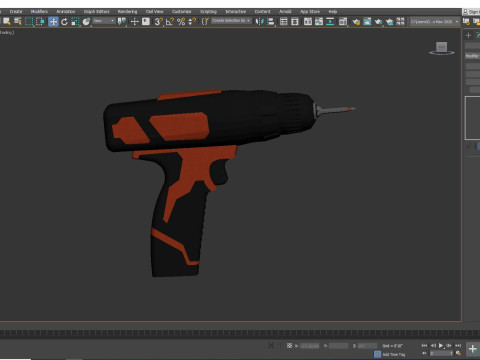 Power Drill Model 3D