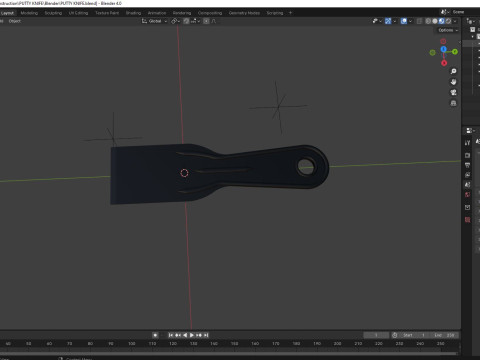 Putty Knife 3D Модель
