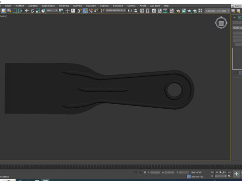 Putty Knife 3D Модель