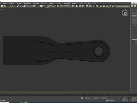 Putty Knife 3D Model