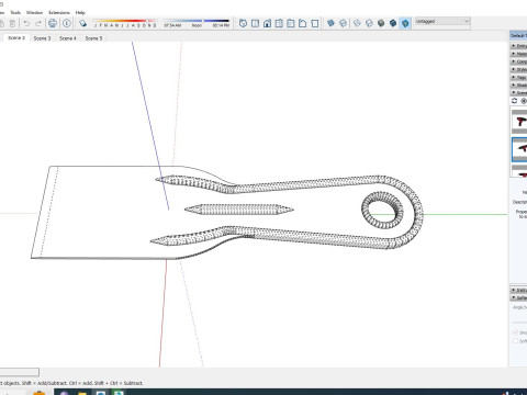 Putty Knife 3D Модель