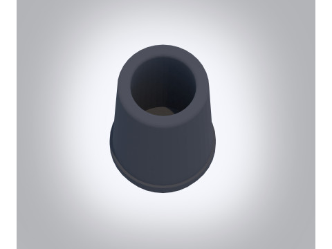 Rubber Chair Leg Stopper 3D Model