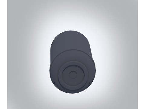 Rubber Chair Leg Stopper 3D Model