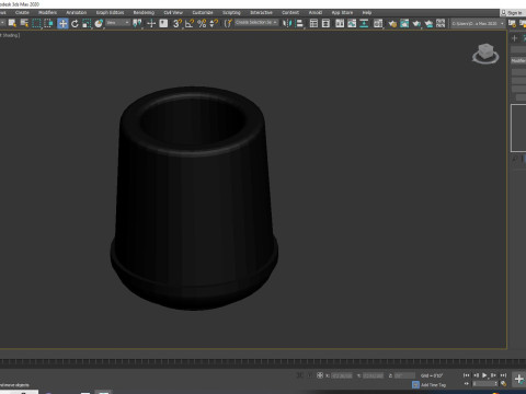 Rubber Chair Leg Stopper 3D Model