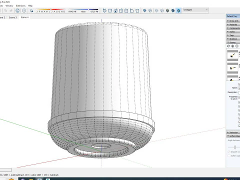 Rubber Chair Leg Stopper 3D Model